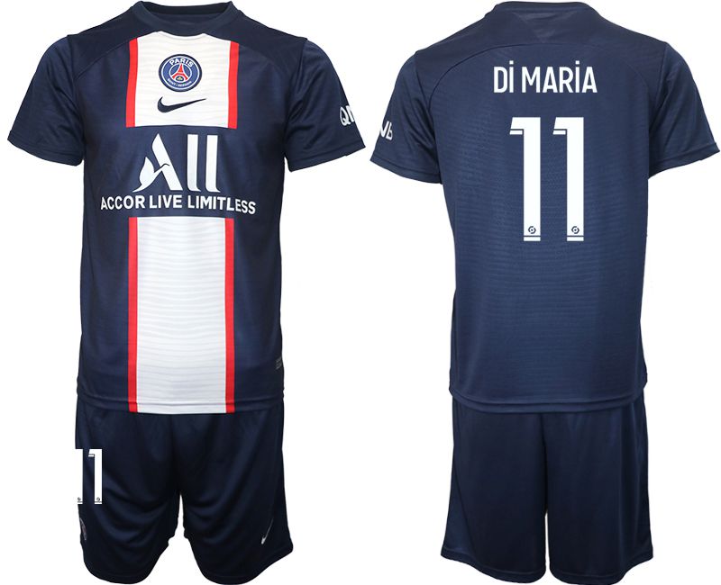 Men 2022-2023 Club Paris St German home blue #11 Soccer Jersey->paris st german jersey->Soccer Club Jersey